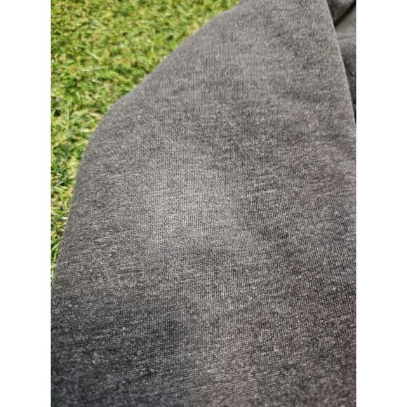 Fox Hoodie Men’s XL Sasquatch Full Zip Sweatshirt Gray Faux Fur Lined Racing - Picture 5 of 5